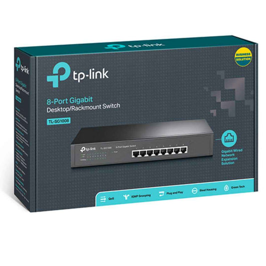 TP-Link TL-SG1008 8-Port Gigabit Unmanaged Switch