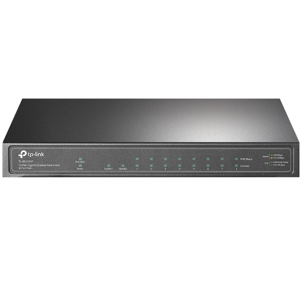 TP-Link TL-SG1210P 10-Port Gigabit Switch with PoE+
