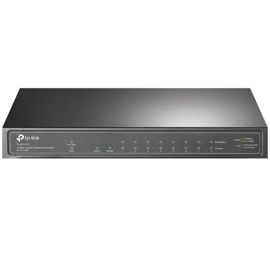 TP-Link TL-SG1210P 10-Port Gigabit Switch with PoE+
