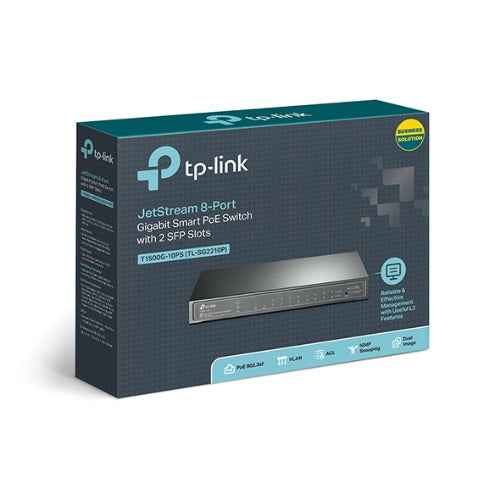 TP-Link SG2210P 8-Port Gigabit Smart PoE Switch