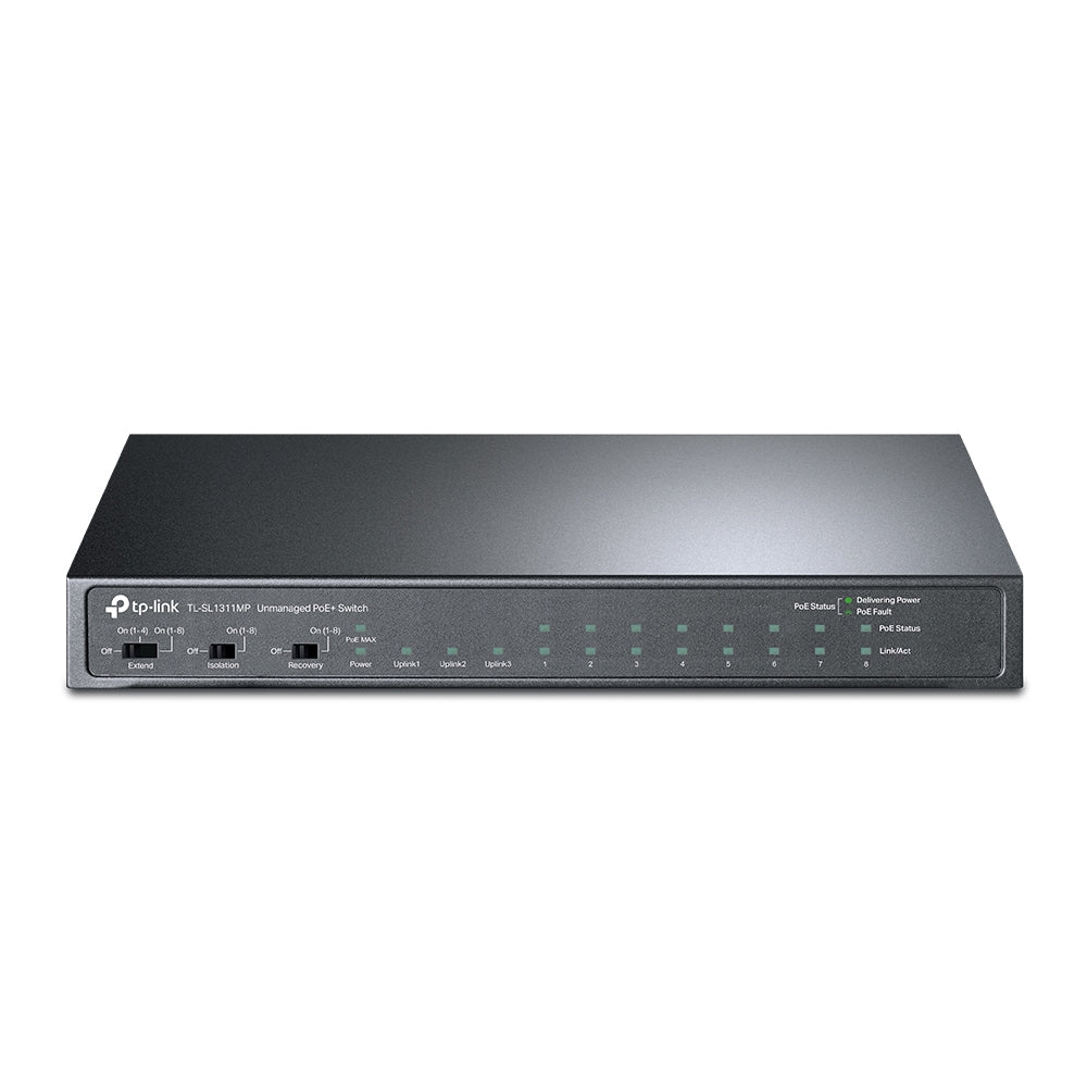 TP-Link TL-SL1311MP 8-Port PoE+ Gigabit Switch