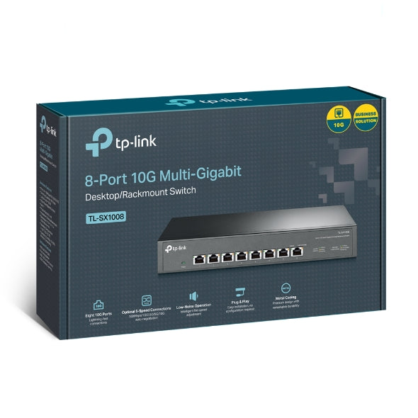 TP-Link TL-SX1008 8-Port 10G Network Switch