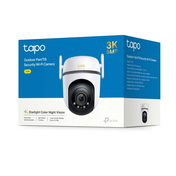TP-Link TC43 Outdoor Pan/Tilt Security Camera 5MP