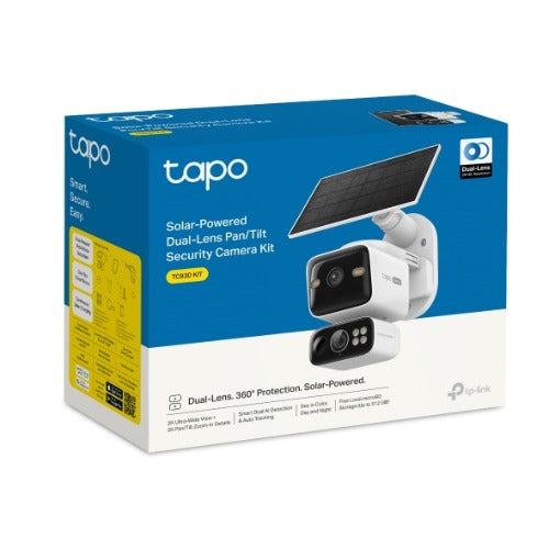 TP-Link TC93D KIT Solar-Powered Dual-Lens Security Camera
