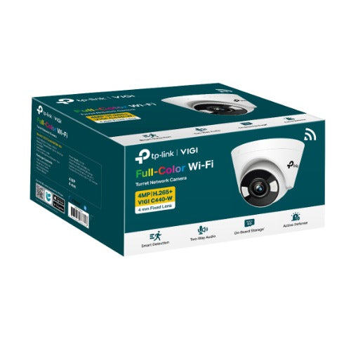 TP-Link VIGI C440-W 4MP Wi-Fi Turret Network Camera
