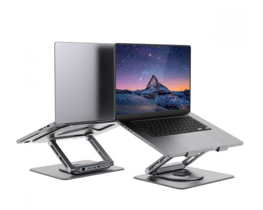 mbeat Stage S12 Rotating Laptop Stand with USB-C Docking