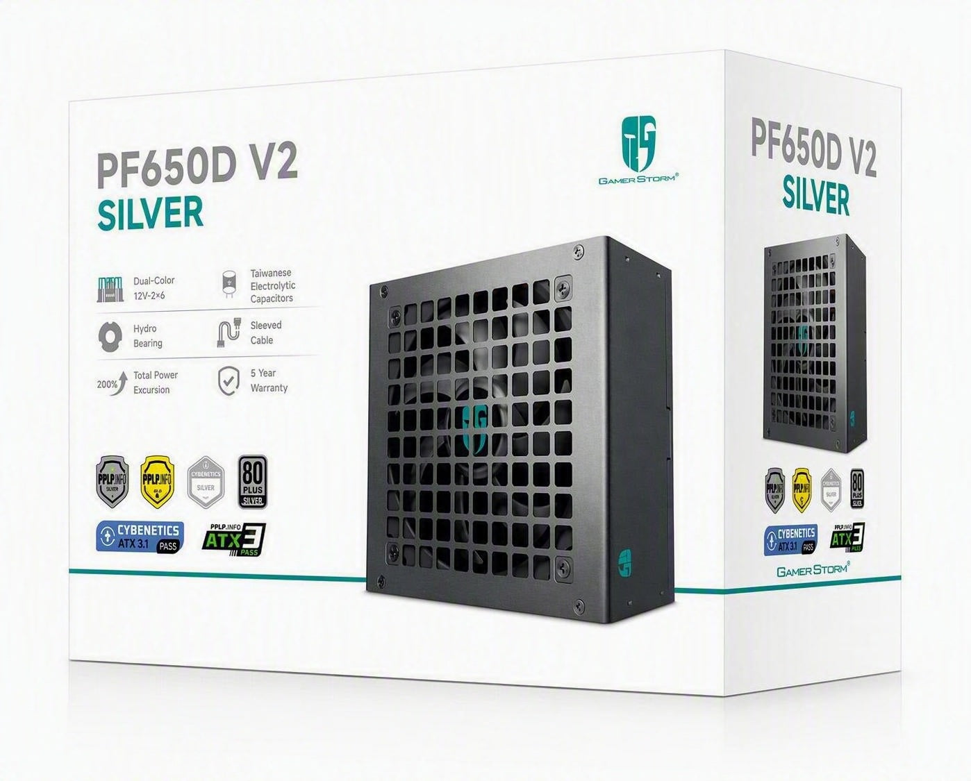 DeepCool PF650D V2 650W ATX Power Supply