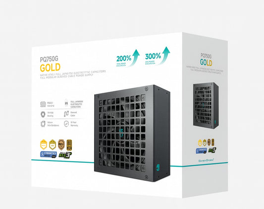 DeepCool PQ750G 750W 80+ Gold Fully Modular ATX PSU