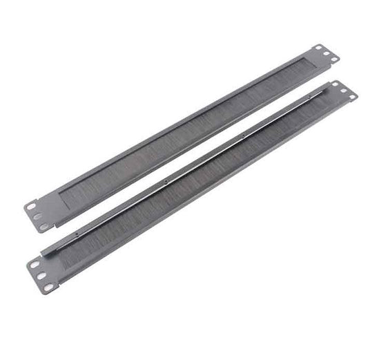 LDR 1U 19" Cable Management Brush Rail