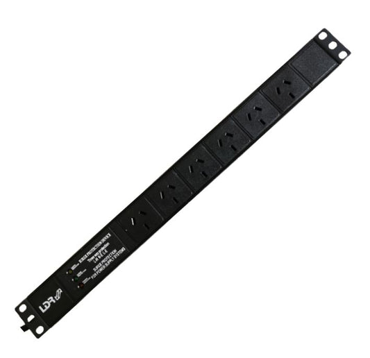 LDR 6-Port 10A Power Distribution Unit 1U Rackmount