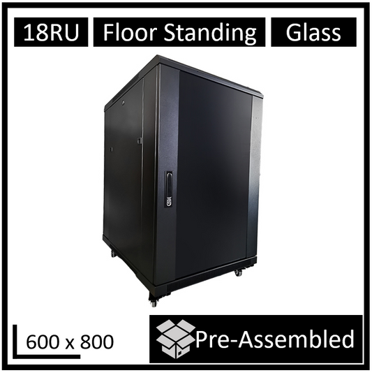 LDR RCLDR-FS800-18U-A 18U Server Rack Cabinet