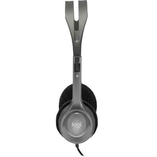 Logitech H110 Stereo Headset with Noise-Canceling Microphone