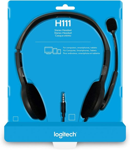 Logitech H111 Stereo Headset with 3.5mm Jack