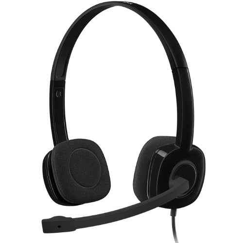 Logitech H151 Stereo Headset with Noise-Cancelling Microphone