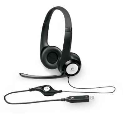 Logitech H390 USB Headset with Noise-Cancelling Mic