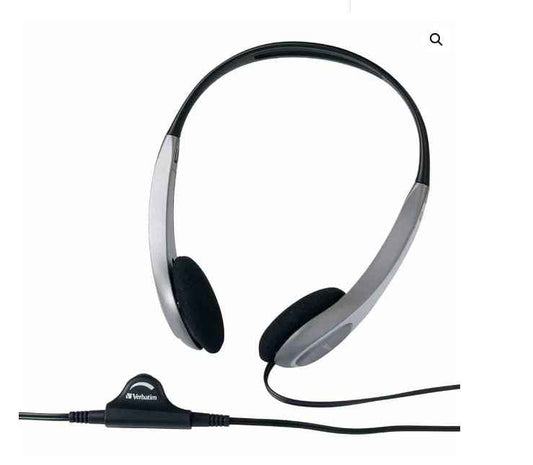 Verbatim Multimedia Headset with Volume Control
