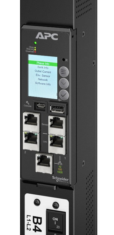 APC NetShelter Rack PDU Advanced Gen 2, 48 Outlet, Metered 3Phase
