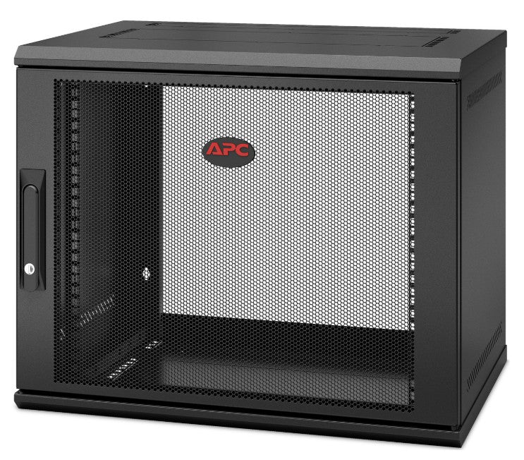 APC NetShelter 9U Wall-Mount Rack Enclosure Cabinet