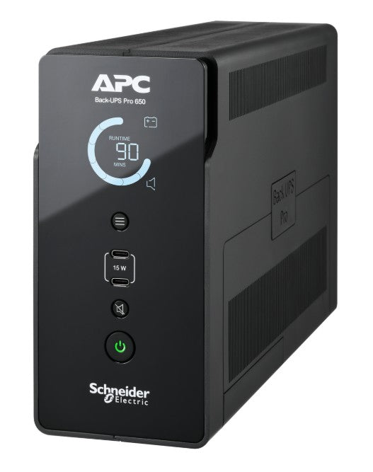 APC Back-UPS PRO 650VA/400W Line Interactive UPS