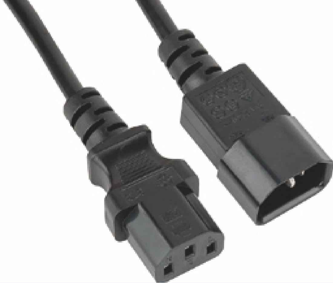 Astrotek Power Extension Cable 2m IEC C13 to C14