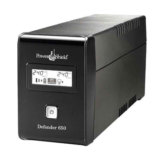 PowerShield Defender 650VA/390W Line Interactive UPS
