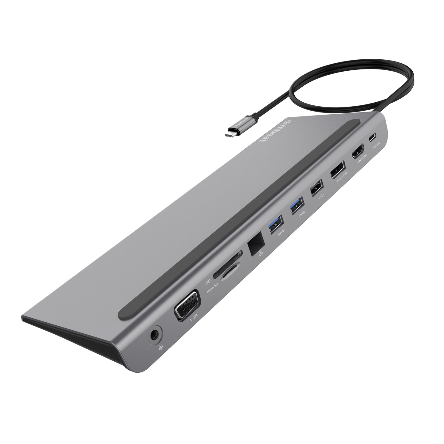 mbeat Elite Triple Display USB-C Docking Station 100W