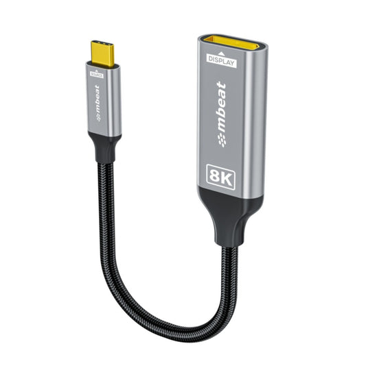 mbeat Tough Link 8K USB-C to DisplayPort Adapter