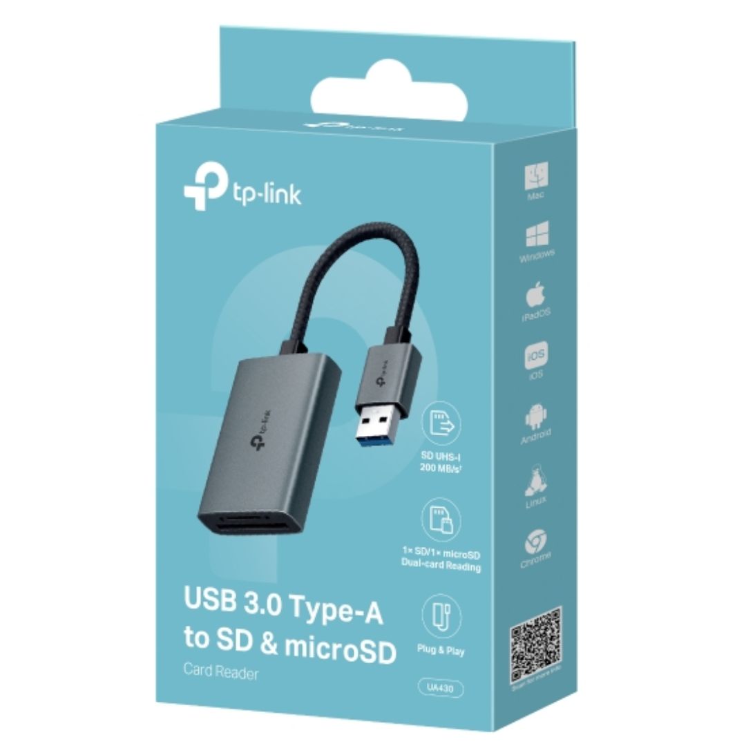TP-Link UA430 USB 3.0 SD & microSD Card Reader