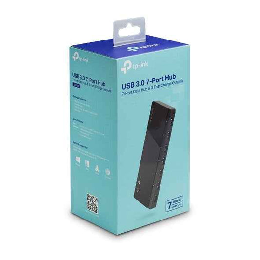 TP-Link UH700 7-Port USB 3.0 Hub with Power Adapter