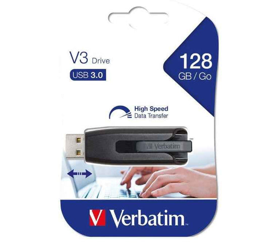 Verbatim Store'n'Go V3 128GB USB 3.2 Flash Drive