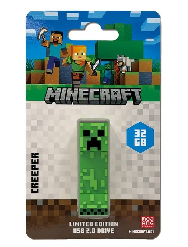Verbatim Minecraft Creeper 32GB USB Flash Drive