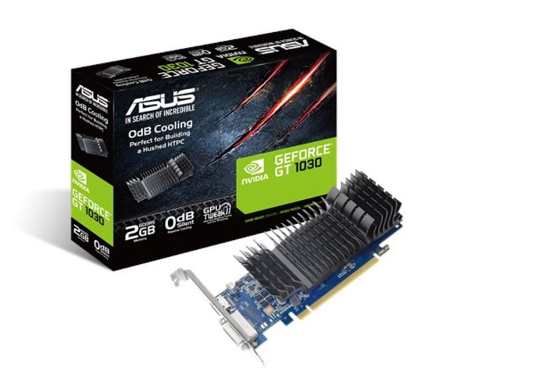 ASUS GeForce GT 1030-SL 2GB Low Profile Graphics Card