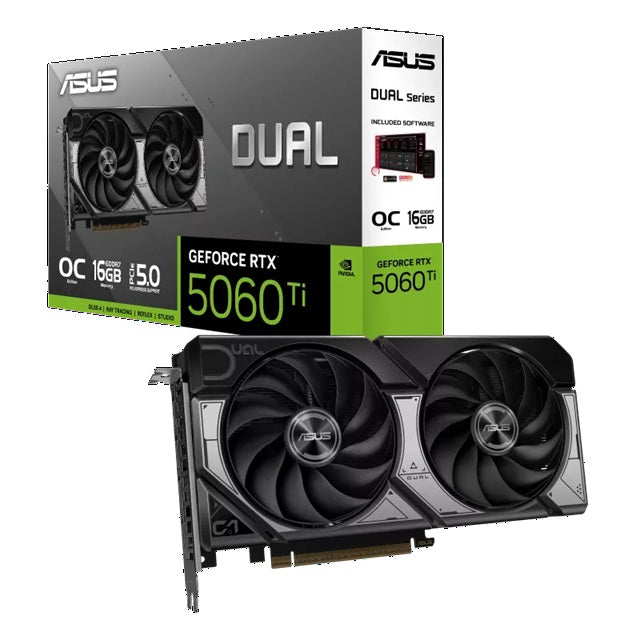 ASUS Dual GeForce RTX 5060 Ti 16GB Graphics Card