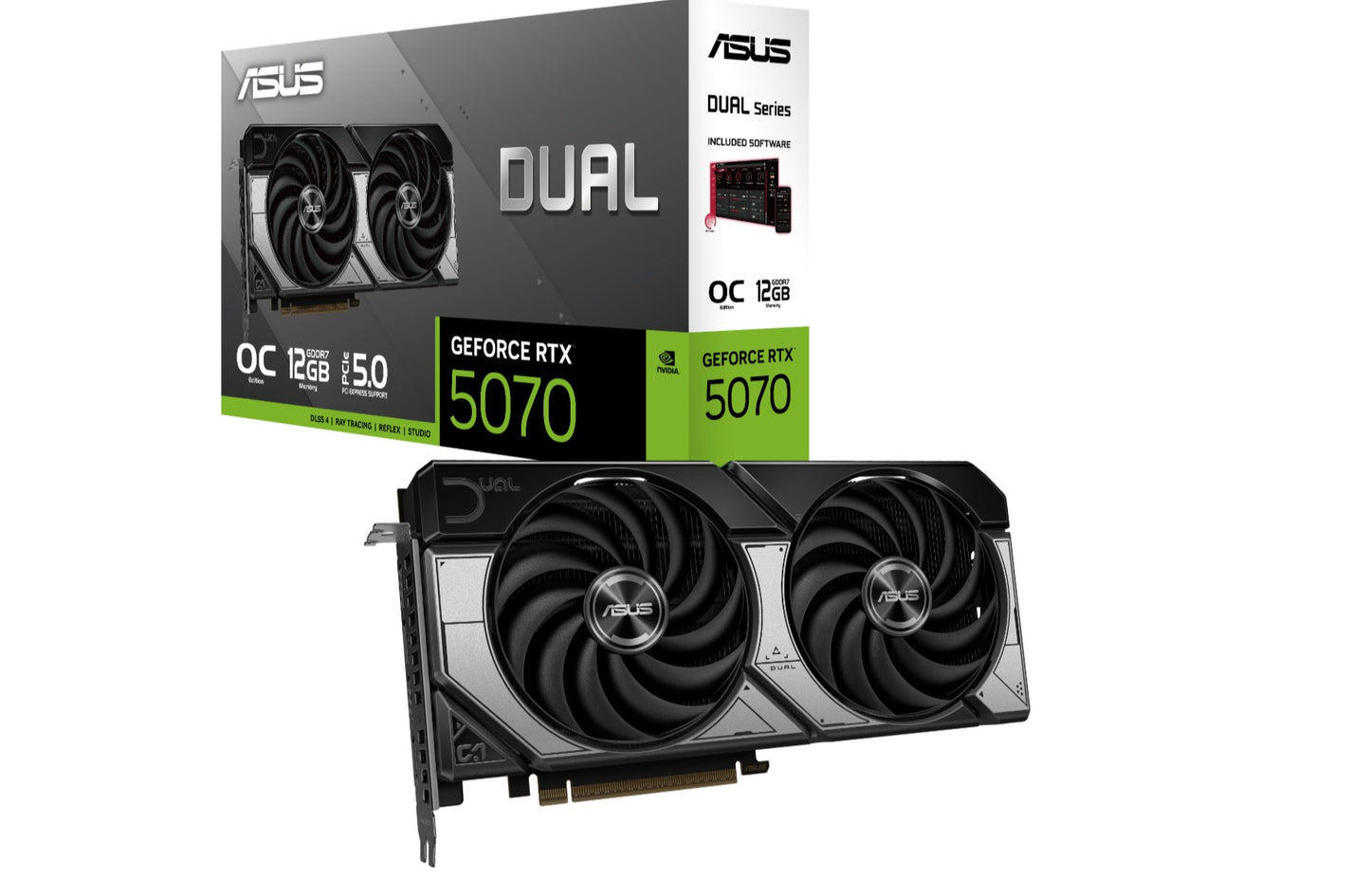 ASUS NVIDIA GeForce RTX 5070 12GB GDDR7 Graphics Card