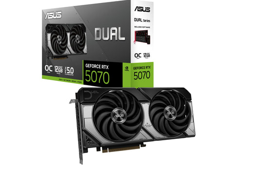 ASUS NVIDIA GeForce RTX 5070 12GB GDDR7 Graphics Card