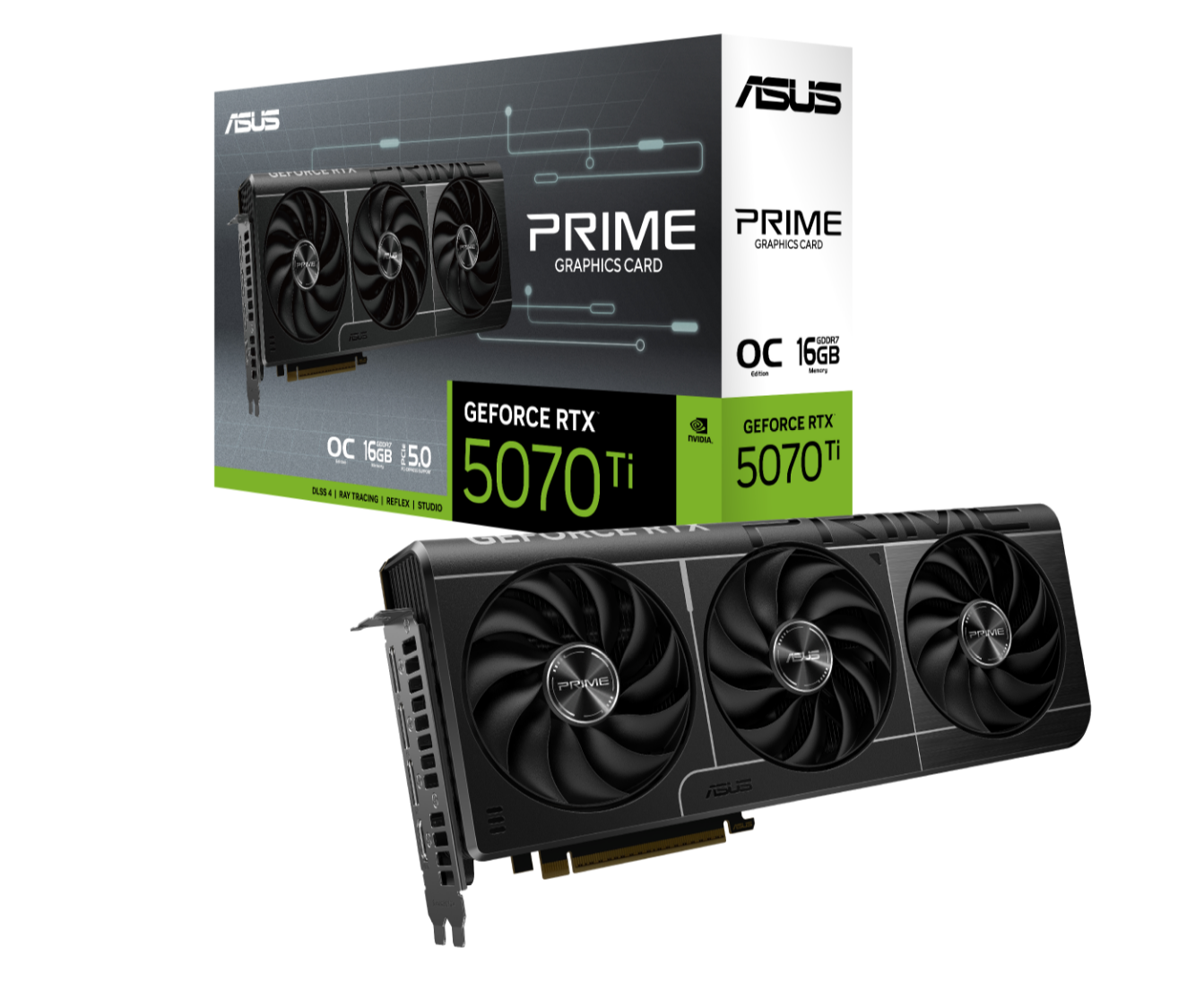 ASUS NVIDIA GeForce RTX 5070 Ti 16GB GDDR7