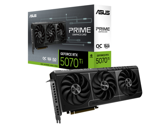 ASUS NVIDIA GeForce RTX 5070 Ti 16GB GDDR7