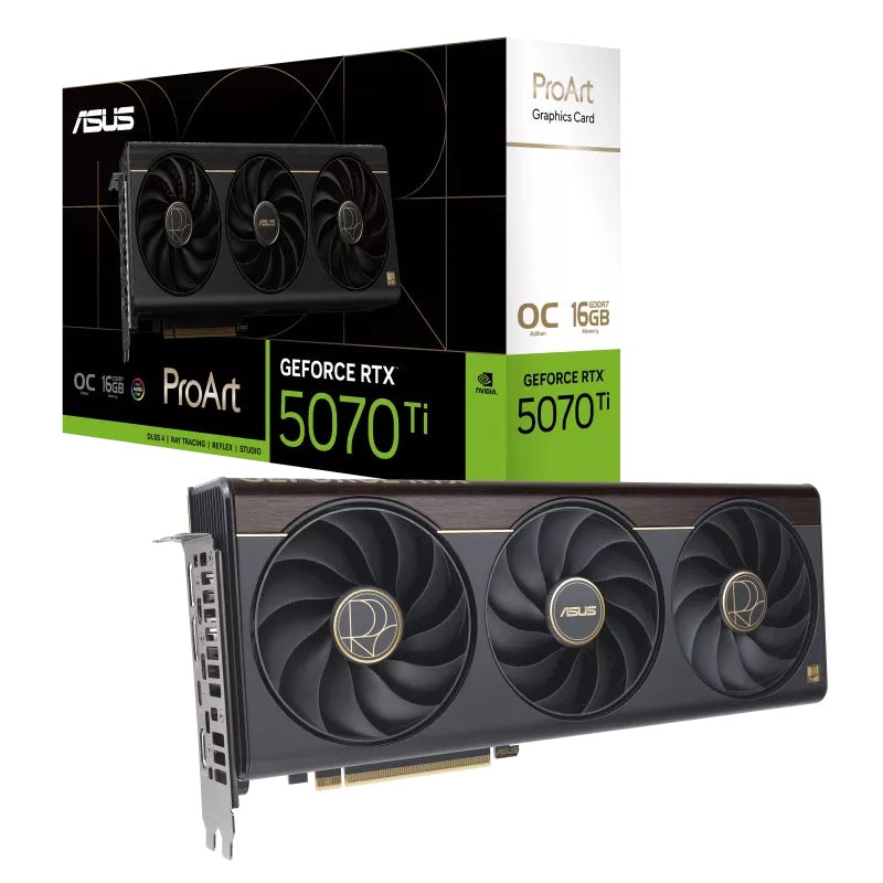 ASUS ProArt GeForce RTX 5070 Ti 16GB OC Graphics Card