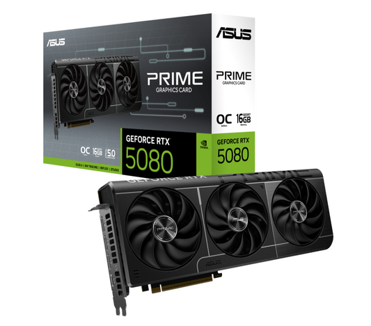 ASUS PRIME RTX 5080 OC 16GB GDDR7 Graphics Card