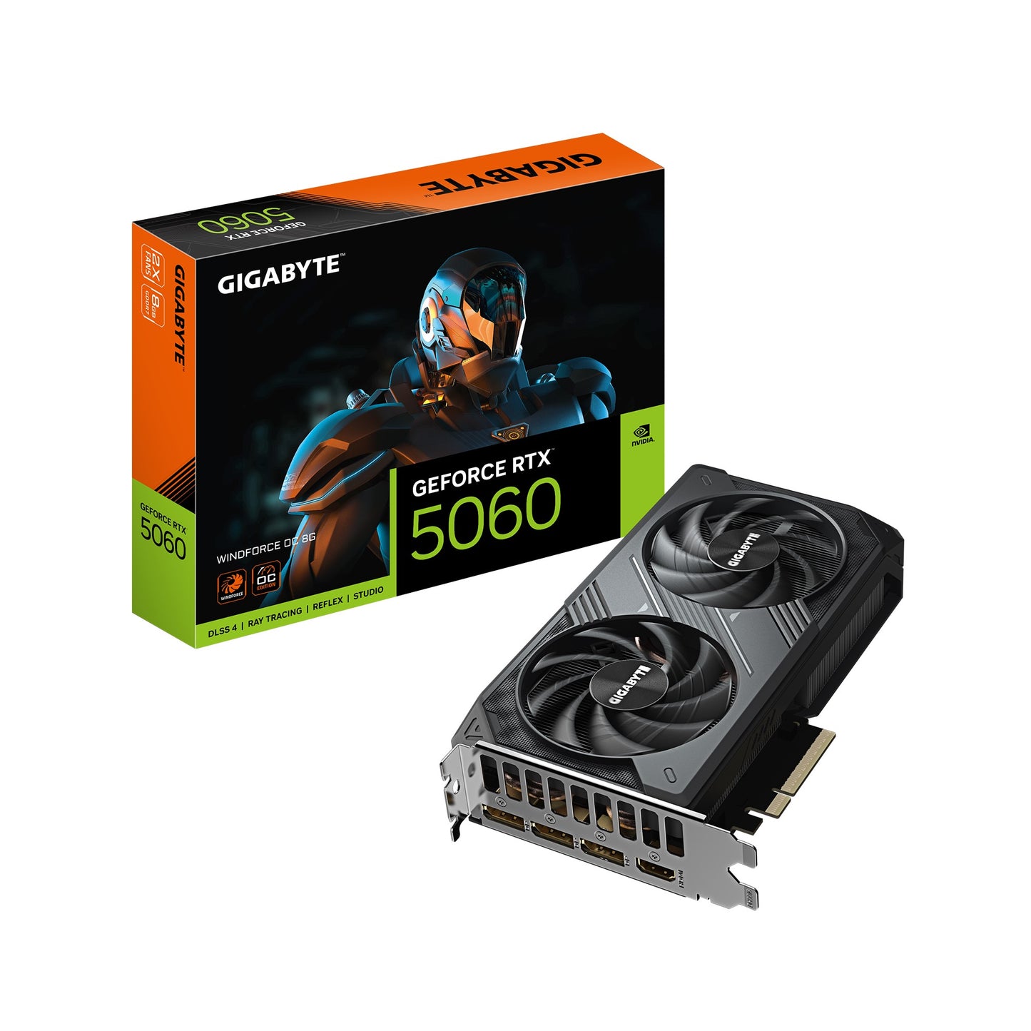 Gigabyte GeForce RTX 5060 WINDFORCE OC 8G Graphics Card