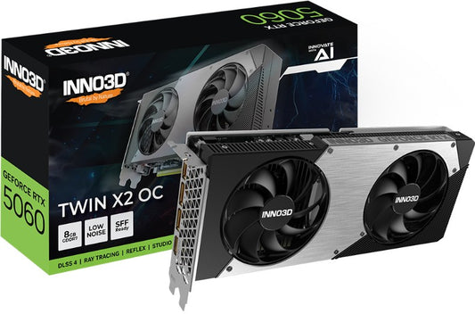 INNO3D RTX 5060 TWIN X2 OC 8GB Graphics Card