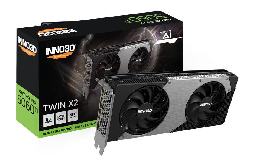 INNO3D RTX 5060 Ti TWIN X2 8GB GDDR7 Graphics Card