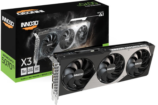 INNO3D RTX 5070 TI X3 16GB GDDR7 Graphics Card