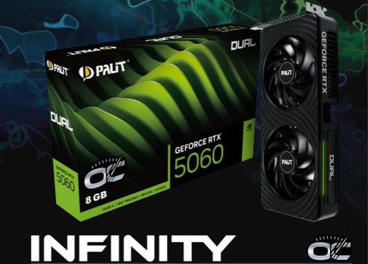 Palit RTX5060 INFINITY 2 OC 8GB GDDR7 Graphics Card