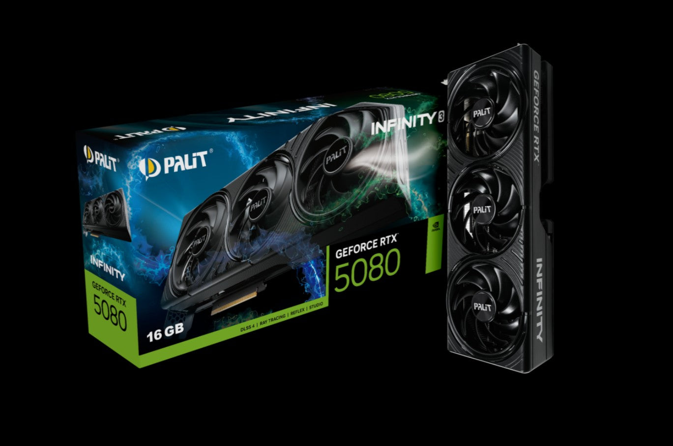 Palit RTX5080 Infinity 3 16GB GDDR7 Graphics Card