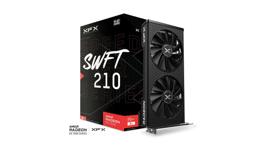 XFX Speedster SWFT210 AMD Radeon RX 7600 8GB Graphics Card