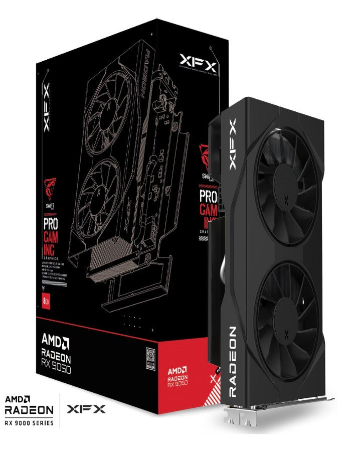 XFX Swift AMD Radeon RX 9050 Gaming Edition 8GB GDDR6