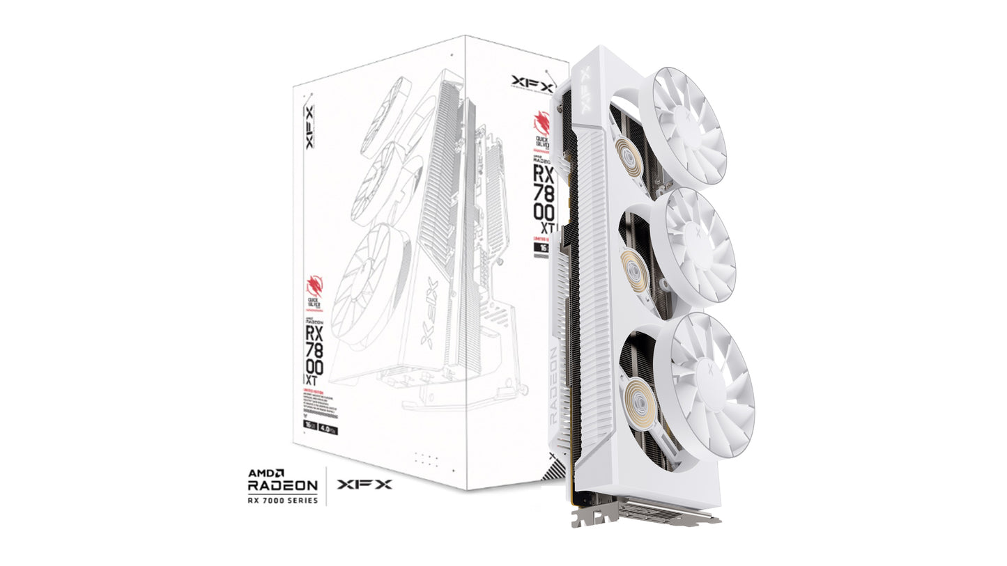 XFX Mercury AMD Radeon RX 9070XT OC 16GB Graphics Card